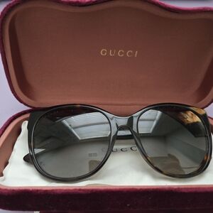 Gucci Women's Tortoiseshell Sunglasses